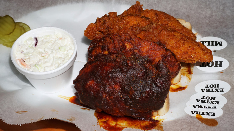 Chicken from Prince's Hot Chicken