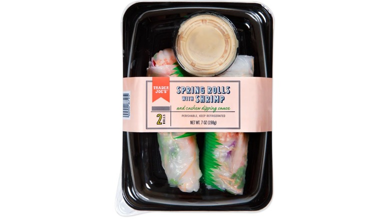 Spring rolls with shrimp