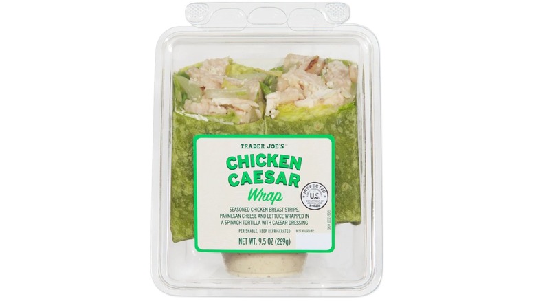 Chicken Caesar wrap