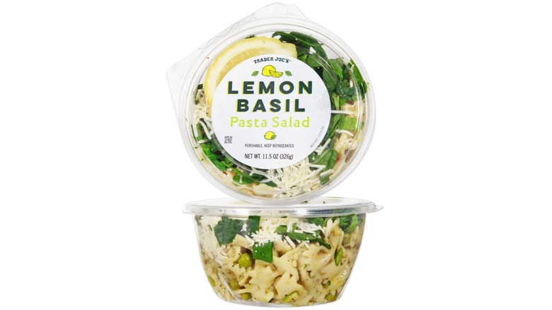 Lemon basil pasta salad