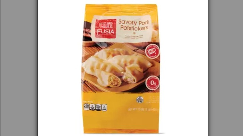 Fuchsia Asian Inspirations Chicken or Pork Potstickers