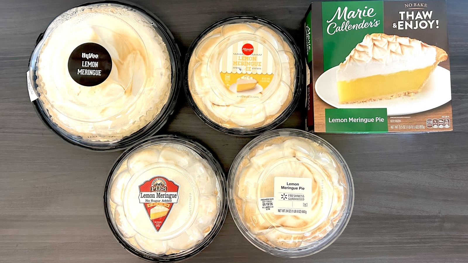 5 Store-Bought Lemon Meringue Pies, Ranked Worst To Best