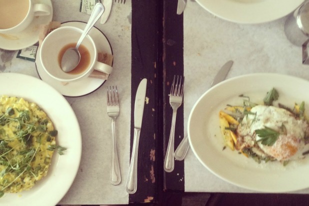 Diner, Brooklyn. An Inspired Brunch (in Instagram).