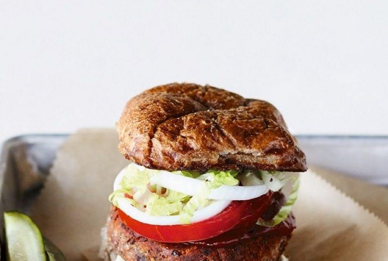 Hazelnut and Bean Burger