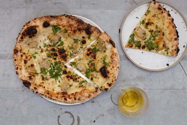 #24 Franny's, Brooklyn, N.Y. (Clam Pizza)