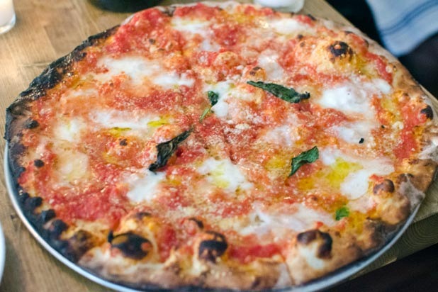 #25 Emily, Brooklyn, N.Y. (The Classic: Sauce, Mozzarella, Basil)