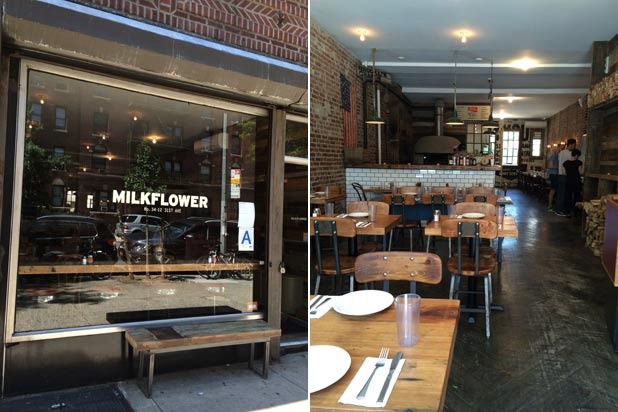 #28	Milkflower, Astoria, Queens, N.Y. (Queen: Tomato, Mozzarella, Basil, Parmigiano)