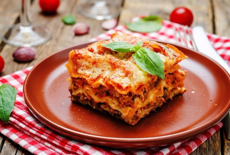 Instant Pot Ground Beef and Sausage Lasagna