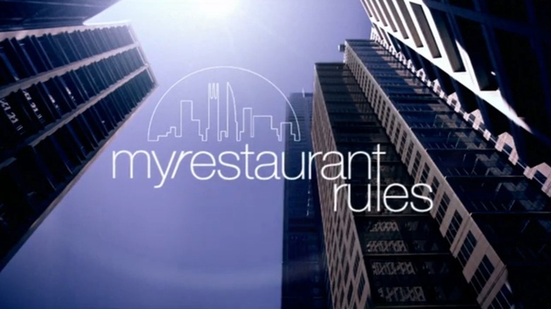 Title card for "My Restaurant Rules"