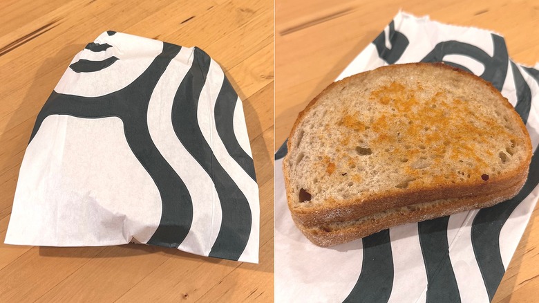 Starbucks' grilled cheese sandwich