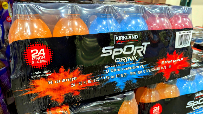 Variety pack of kirkland signature sports drinks