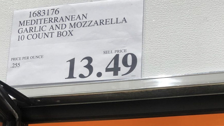 Costco flatbread 49 price tag