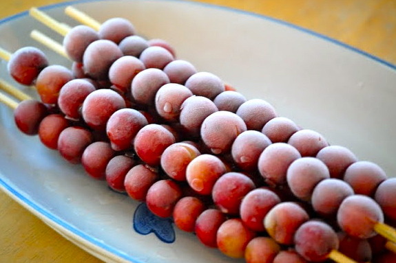 Frozen Grapes