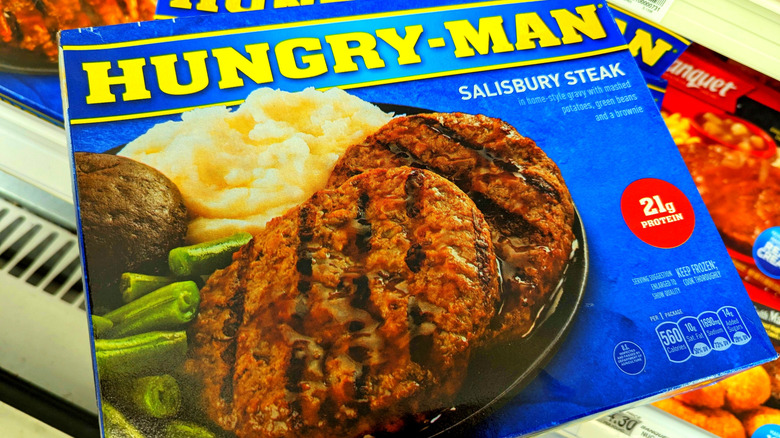 Hungry-Man Salisbury Steak Frozen Dinner