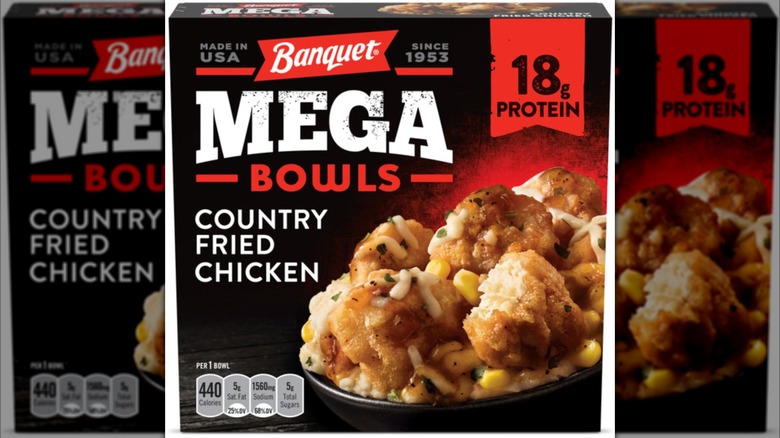 Banquet Mega Bowls Country Fried Chicken
