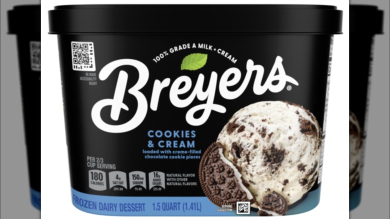 Breyers Cookies & Cream Frozen Dairy Dessert