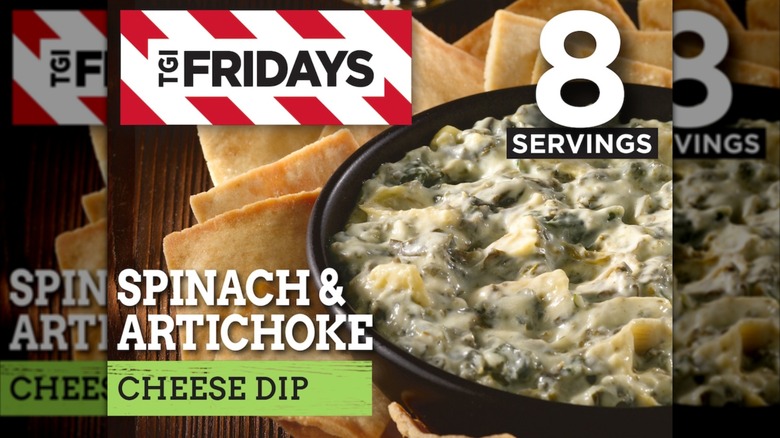 T.G.I. Fridays Spinach and Artichoke Cheese Dip