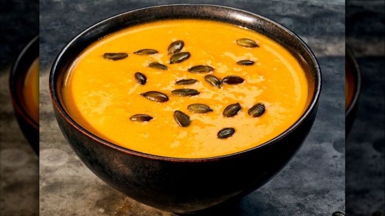 Bowl of Autumn Squash Soup