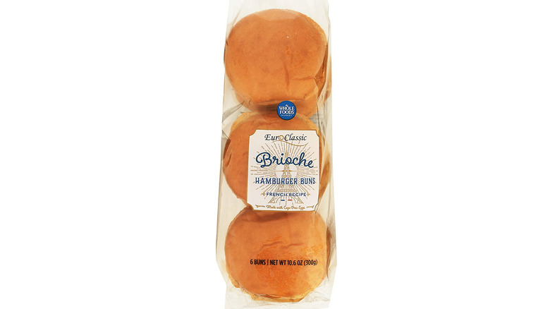 Whole Foods Brioche Hamburger Buns