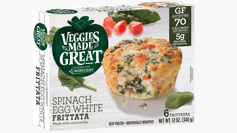 Box of Veggies Made Great Spinach Egg White Frittatas