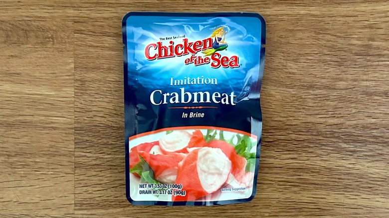 Pouch of Chicken of the Sea Imitation Crab Meat in Brine