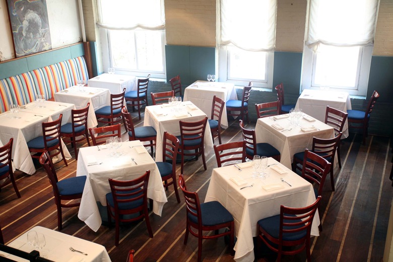 The dining room at Café Atlantico