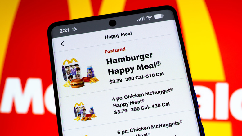 McDonald's mobile app