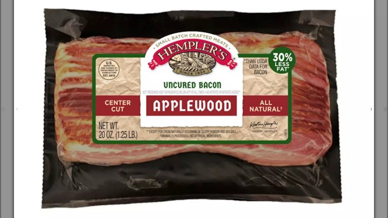 package of hemplers uncured bacon