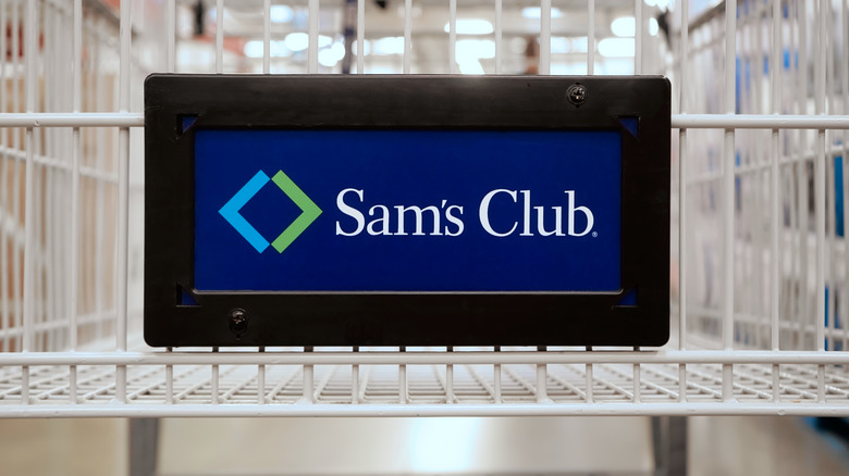 Sam's Club logo on a basket