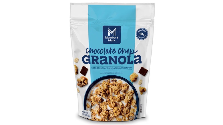 Bag of Member's Mark Chocolate Chip Protein Granola