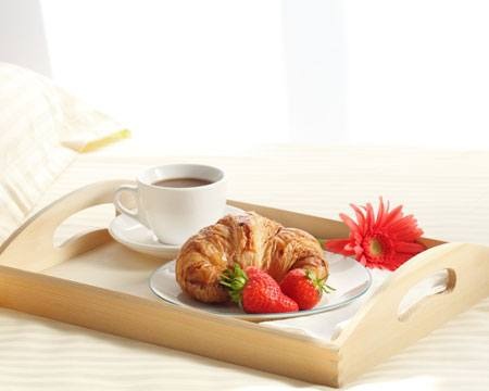 Breakfast in bed