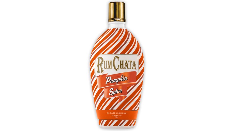 a bottle of pumpkin spice RumChata