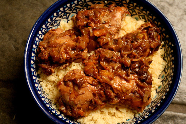 Chicken Tagine with Apricots and Prunes Recipe