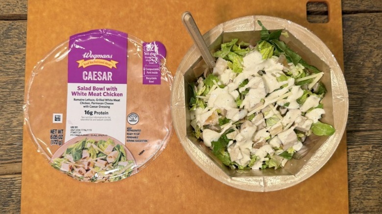Wegmans Chicken Caesar Salad Bowl