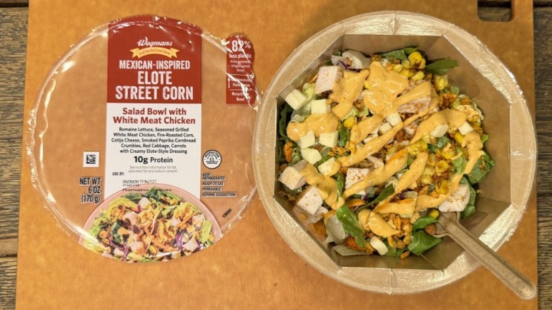 Wegmans Mexican-Inspired Street Corn Elote Salad Bowl