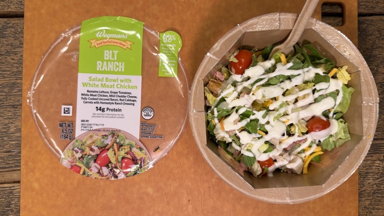 Wegmans BLT Ranch w/ Chicken Salad Bowl