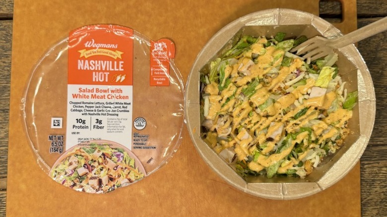 Wegmans Nashville Hot Salad Bowl