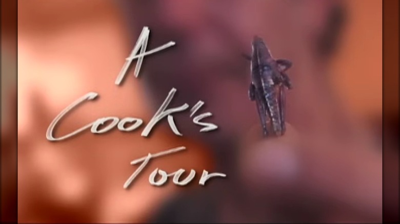 Title card for A Cook's Tour