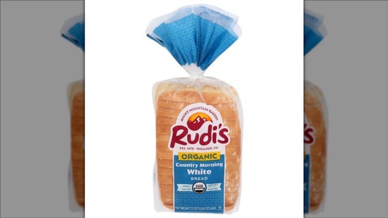 Packaged loaf of Rudi's Country Morning white bread