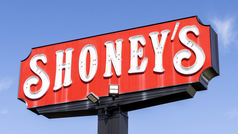 Shoney's exterior signage
