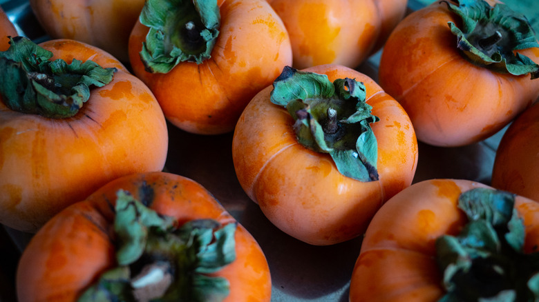 Group of persimmons