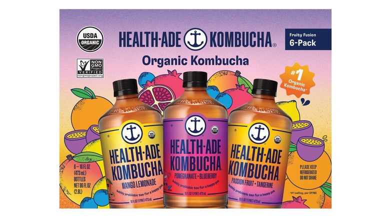 Health-Ade Organic Fruity Fusion Kombucha Variety Pack