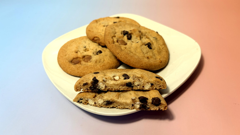 Kirkland Signature sweet and salty cookies on plate