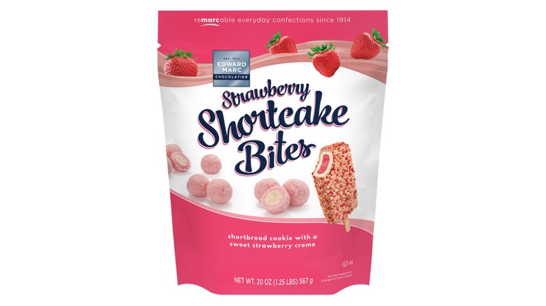 Package of strawberry shortcake bites