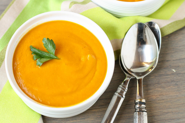 Garnish with Lemon — Carrot Ginger Soup