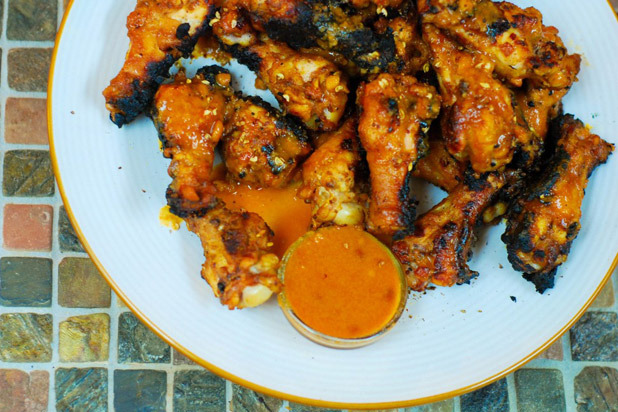 Grill Grrrl — Peanut Butter Chicken Wings