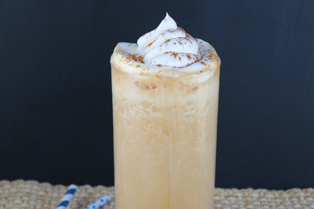 Miss in the Kitchen — Caramel Pumpkin Spice Iced Latte