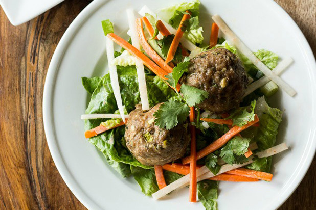 The Adventures of MJ and the Hungryman — Banh Mi Salad with Turkey Meatballs