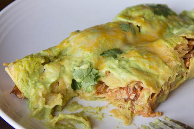 Dinners, Dishes & Desserts — Turkey Avocado Enchiladas