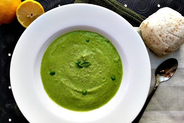 Cherry on My Sundae — Spring Pea and Mint Soup